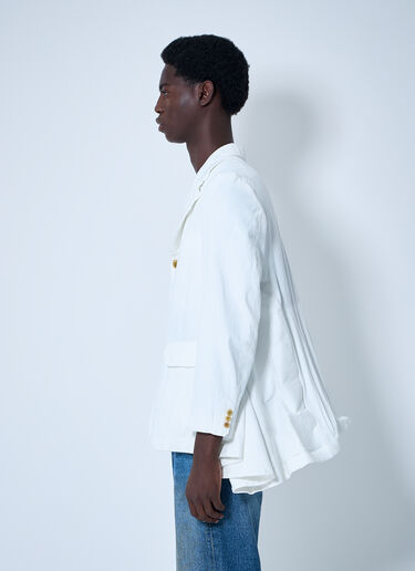 Comme Des Garçons Homme Plus Double-Breasted Blazer White hpl0152010