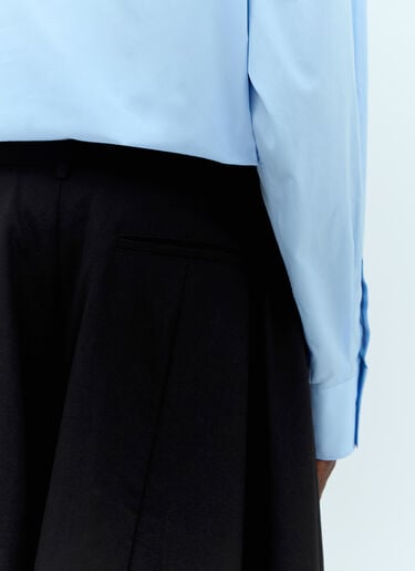 비대칭 팬츠 Comme des Garçons Homme Plus 비대칭 팬츠 블랙 hpl0156009