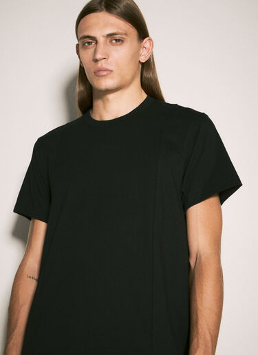 拼接结构 T 恤 Comme des Garçons Homme Plus 拼接结构 T 恤 黑色 hpl0156011
