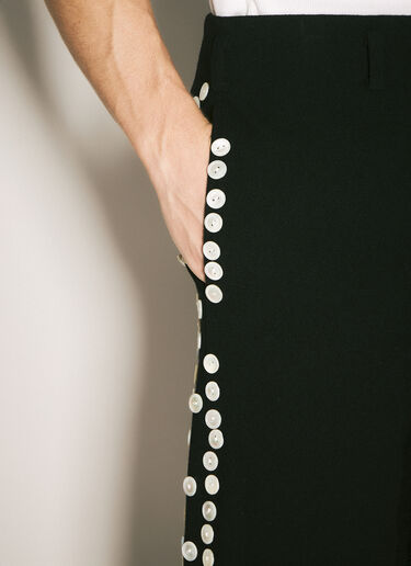 Comme des Garçons Homme Plus 버튼 장식 쇼츠 블랙 hpl0158007