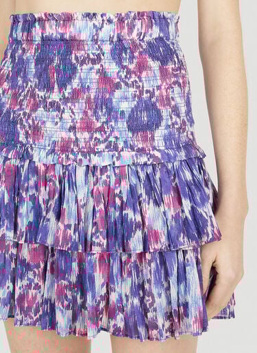 Naomi フリルミニスカート Isabel Marant Étoile Naomi フリルミニスカート パープル ibe0247085