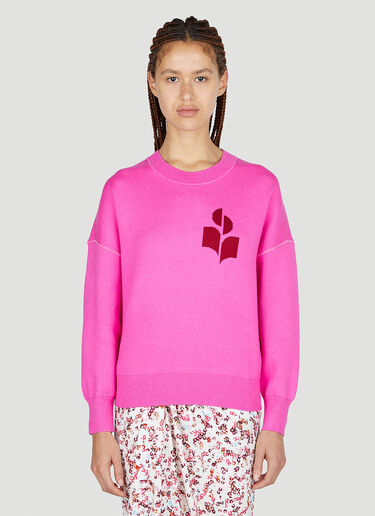 Isabel Marant Étoile 아틀리 스웨터 핑크 ibe0251014