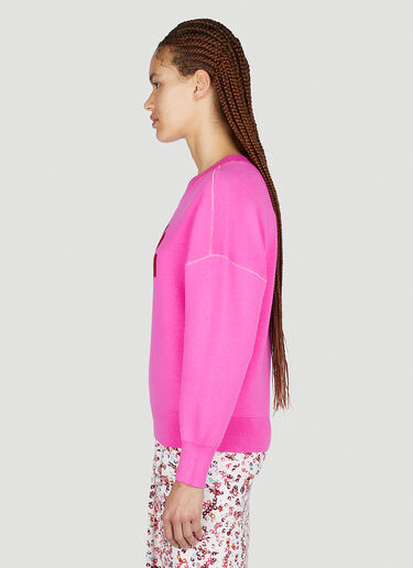 Isabel Marant Étoile 아틀리 스웨터 핑크 ibe0251014