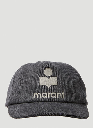 Isabel Marant Tyronh 牛仔布棒球帽 灰 ibm0150017