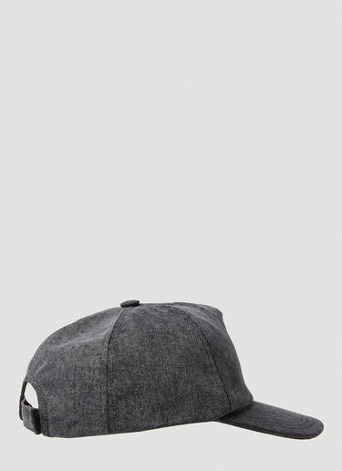 Isabel Marant Tyronh 牛仔布棒球帽 灰 ibm0150017