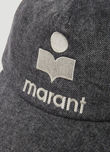 Isabel Marant Tyronh 牛仔布棒球帽 灰 ibm0150017