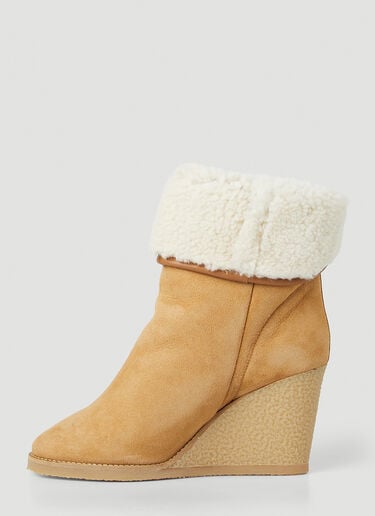 Isabel Marant 토템 웨지 부츠 브라운 ibm0249029
