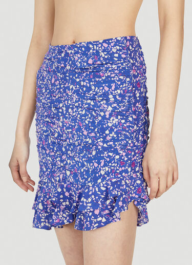 Isabel Marant Milendi Skirt Blue ibm0251015