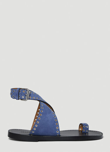 줄스 샌들 Isabel Marant 줄스 샌들 블루 ibm0251028