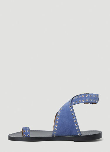 줄스 샌들 Isabel Marant 줄스 샌들 블루 ibm0251028