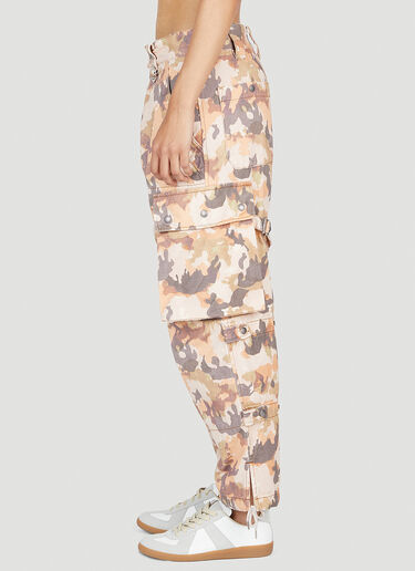 Isabel Marant 엘로레 카무플라주 팬츠 카멜 ibm0252001