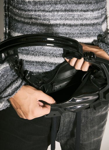 Small Object M02 Half Moon Shoulder Bag Innerraum Small Object M02 Half Moon Shoulder Bag Black inn0158005