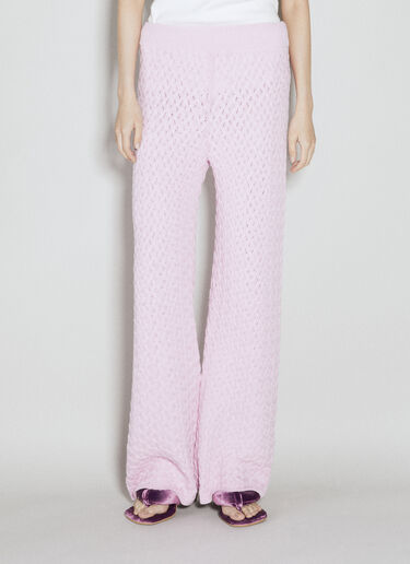 Cableweave Pants Isa Boulder Cableweave Pants Pink isa0254006