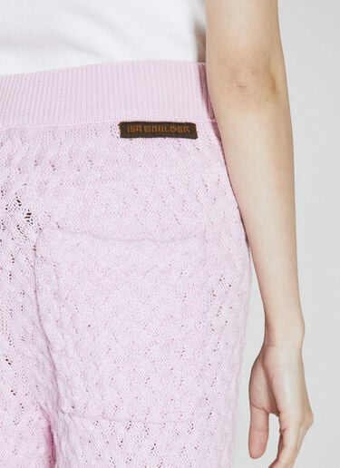 Isa Boulder Cableweave Pants Pink isa0254006