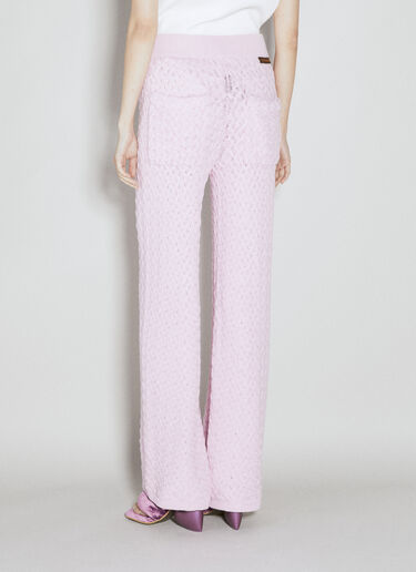 Isa Boulder Cableweave Pants Pink isa0254006