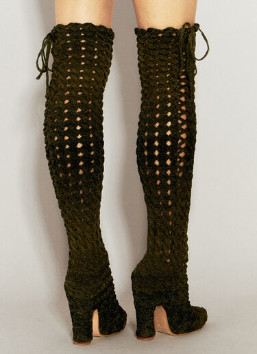 Spiral Cable Boots Isa Boulder Spiral Cable Boots Green isa0255012