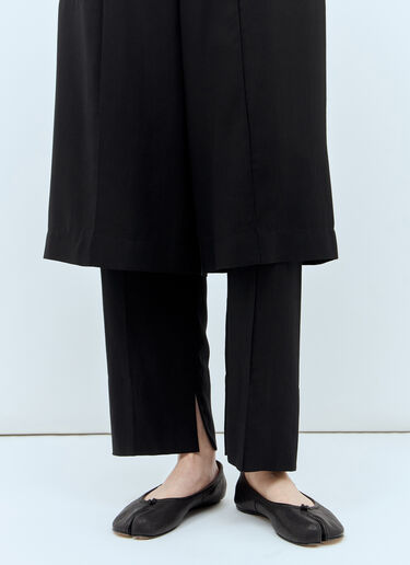 Issey Miyake 二合一叠层裤 黑色 ism0257007