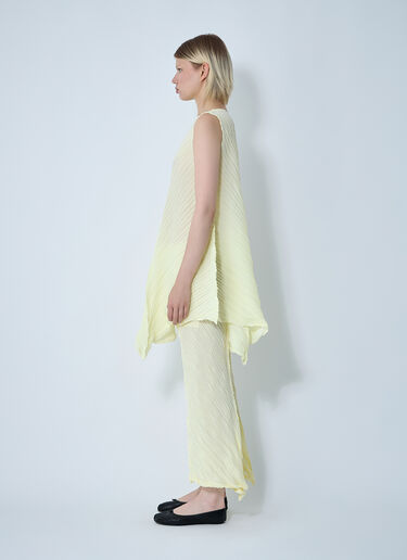 皱褶扭纹连衣裙 Issey Miyake 皱褶扭纹连衣裙 黄色 ism0261001