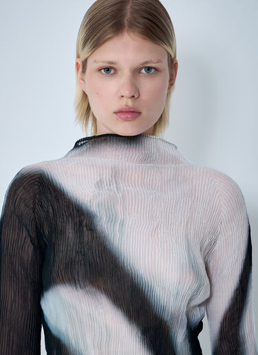 Issey Miyake Shadow Study 衬衫  白色 ism0261006
