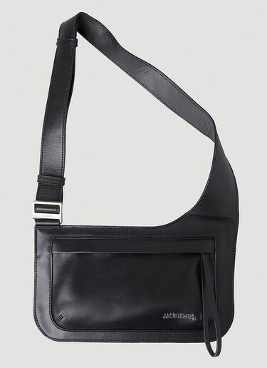 Jacquemus La Banane Gardian 斜挎包 黑色 jac0150054