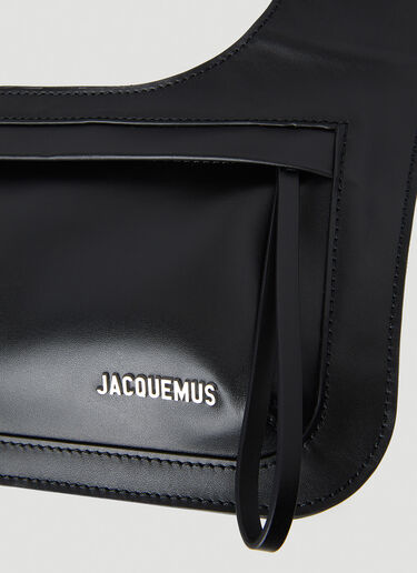 Jacquemus La Banane Gardian 斜挎包 黑色 jac0150054