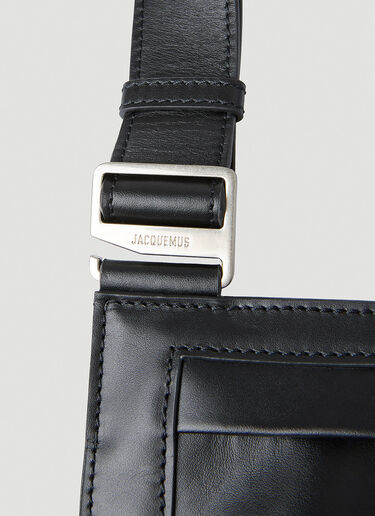 Jacquemus La Banane Gardian 斜挎包 黑色 jac0150054