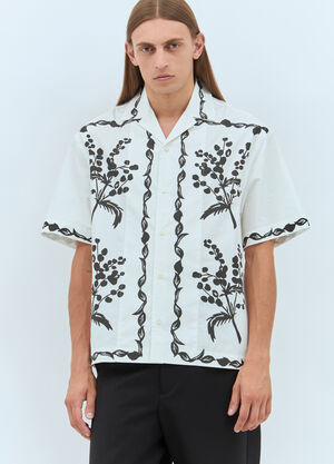 Jacquemus La Chemise Jean Shirt White jac0158003
