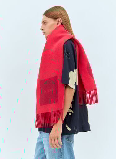 L'Echarpe Rond Carre 围巾 Jacquemus L'Echarpe Rond Carre 围巾 红色 jac0158018