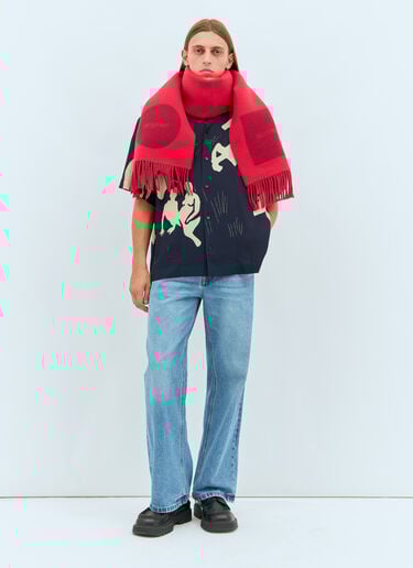 L'Echarpe Rond Carre 围巾 Jacquemus L'Echarpe Rond Carre 围巾 红色 jac0158018