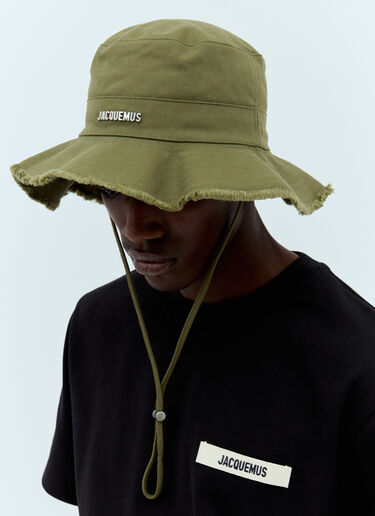 Jacquemus 르 보브 아르티쇼 익스페디션 모자 그린 jac0158029