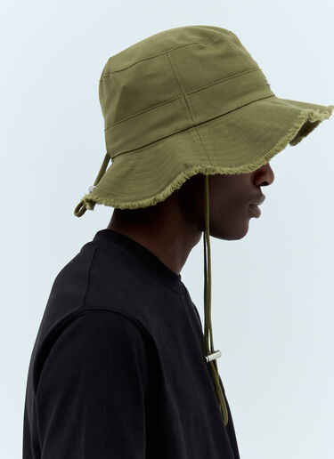 Jacquemus 르 보브 아르티쇼 익스페디션 모자 그린 jac0158029