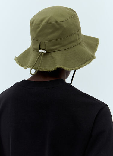 Jacquemus 르 보브 아르티쇼 익스페디션 모자 그린 jac0158029