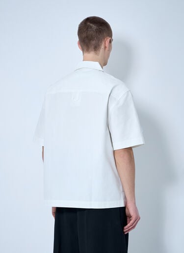 Jacquemus La Chemise Jean Shirt White jac0160006