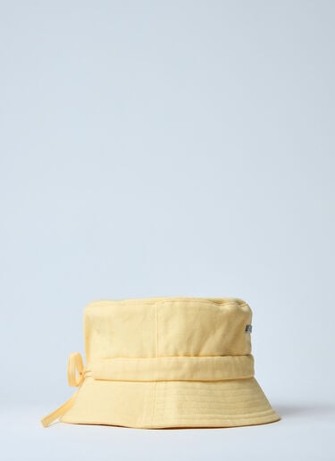 Jacquemus Le Bob Gadjo Bucket Hat Yellow jac0160025