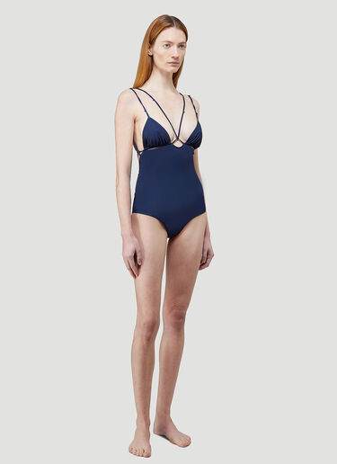 Le Maillot Pila Swimsuit Jacquemus Le Maillot Pila Swimsuit Blue jac0244047
