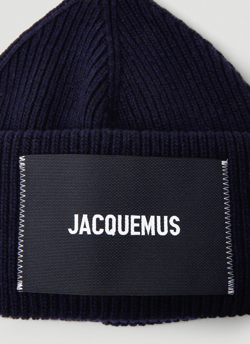 Jacquemus Le Bonnet Beanie Hat in Black | LN-CC
