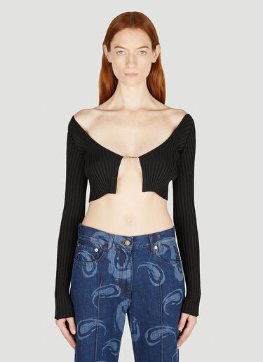 Jacquemus La Maille Pralu Top Black jac0251037