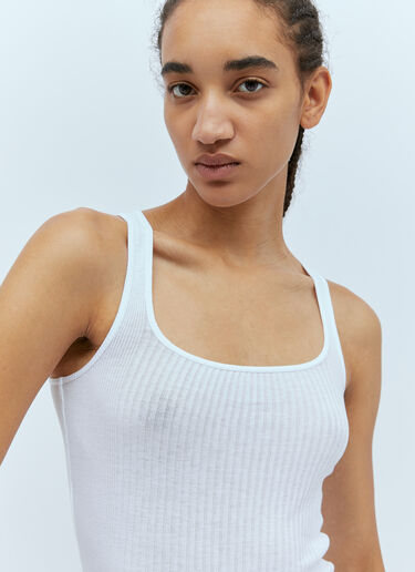 Jacquemus Le Débardeur Caraco Tank Top White jac0254034