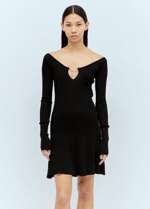 Jacquemus La Mini Robe Pralù Dress Black jac0256016