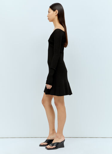 Jacquemus La Mini Robe Pralù Dress Black jac0256016