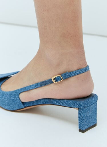 Les Slingbacks Duelo Heels Jacquemus Les Slingbacks Duelo Heels Blue jac0256045