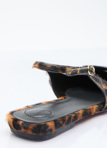 Les Slingbacks Duelo Flats Jacquemus Les Slingbacks Duelo Flats Brown jac0256046