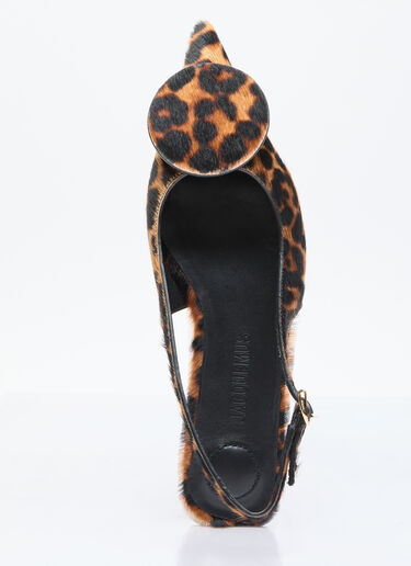 Les Slingbacks Duelo Flats Jacquemus Les Slingbacks Duelo Flats Brown jac0256046