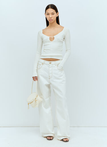 Jacquemus Le Vanito 单肩包 乳白色 jac0256053