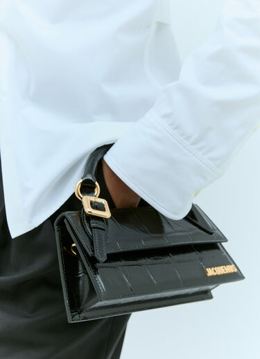 Le Chiquito Long Bouclé Handbag Jacquemus Le Chiquito Long Bouclé Handbag Black jac0256066