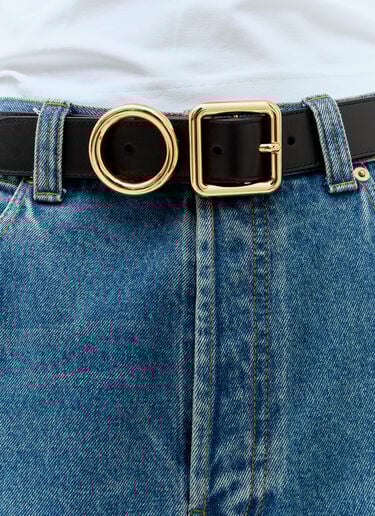Jacquemus La Ceinture Regalo Belt Black jac0258038