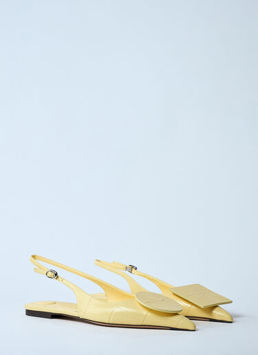 Les Slingbacks Duelo Pumps Jacquemus Les Slingbacks Duelo Pumps Yellow jac0260048
