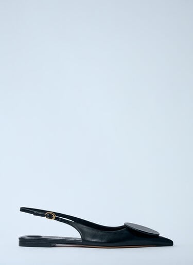 Jacquemus ル スリングバック デュエロ パンプス  ブラック jac0260075