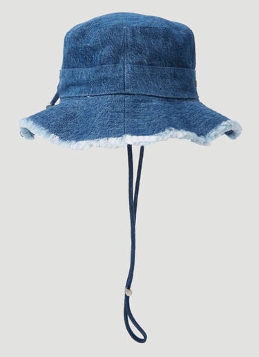 Jacquemus Le Bob Artichaut Bucket Hat Blue jac0354005