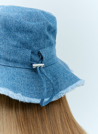 르 밥 아티쇼 버킷 햇 Jacquemus 르 밥 아티쇼 버킷 햇 블루 jac0356004